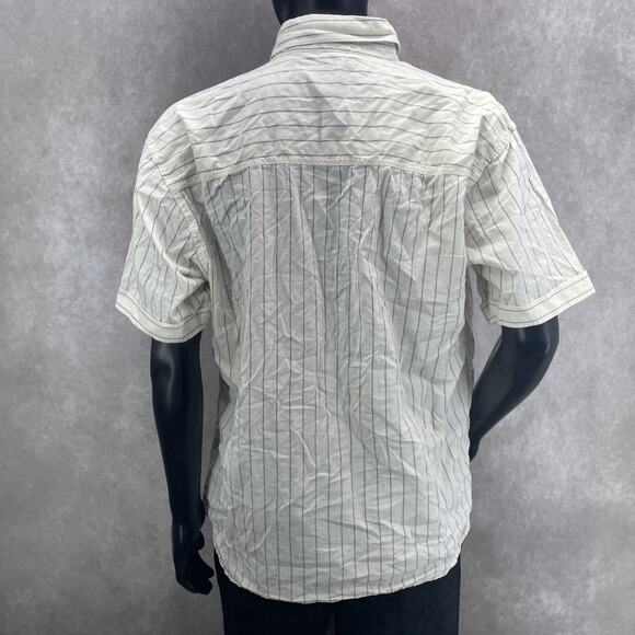 Vtg Red Jacket Mens XL New York Yankees Striped Button Down Shirt Bronx Bombers - Picture 3 of 12